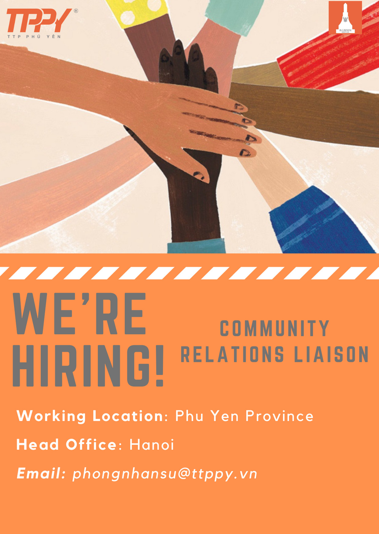 We are hiring Community Relations Liaison