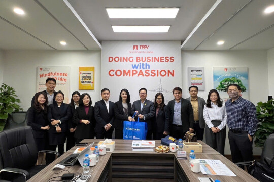 TTP PHÚ YÊN ĐÓN TIẾP ĐOÀN CÔNG TÁC TỪ B.GRIMM POWER PCL, THÁI LAN